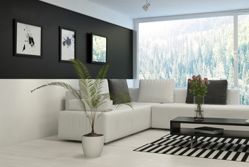 Modern Living Room Interior