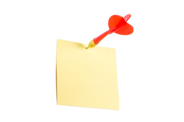 Dart Arrow and Sticky Post