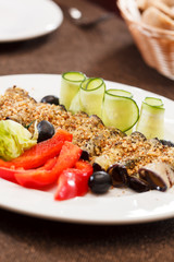 Eggplant rolls