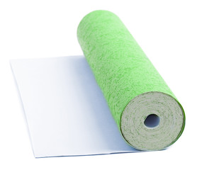 Wallpaper isolated on white