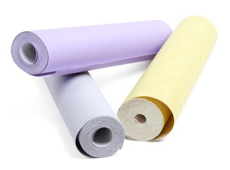 Wallpaper isolated on white