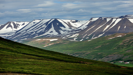 Iceland - mountain near Akureyri