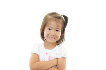 笑顔の女の子