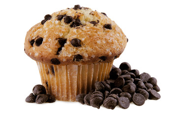 Chocolate chips muffin