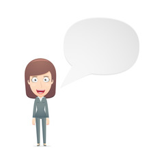 businesswoman in various poses for use in advertising,