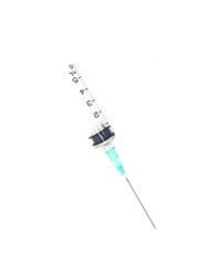 Fototapeta premium plastic hypodermic needle syringe