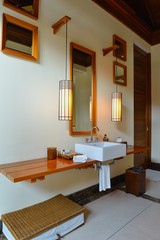 tropical water home villas