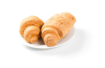 two croissant