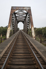 Photo of railroad bridge