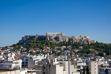 Fototapeta na wymiar Akropol w Atenach. Grecja.