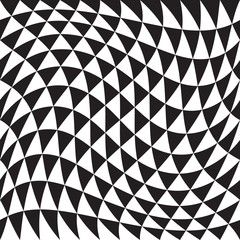 Seamless Monochrome Geometric Background