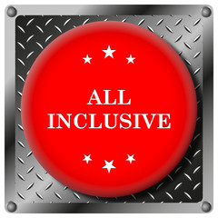All inclusive metallic icon