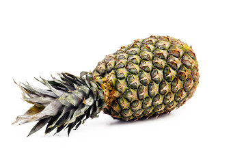 Fresh whole pineapple.