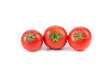 Three tomatoes.
