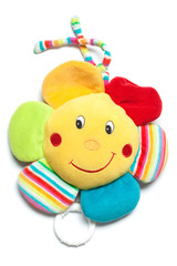 Music box in cloth flower for small children