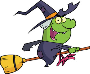 Witch Ride A Broomstick