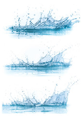 water splash collection