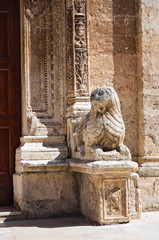 Mother Church of Manduria. Puglia. Italy.