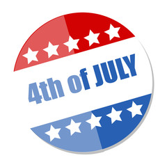 badge - USA Independence Day Vector theme Design