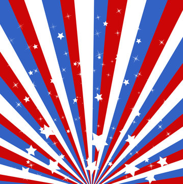 sunbeam - US 4th of July - Independence Day Vector Design