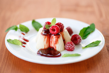 Fruit Panna Cotta