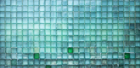 old glass wall