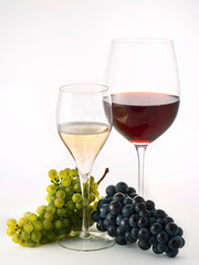 Glasses of wine