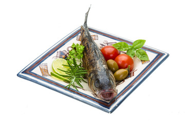 Roasted seabass