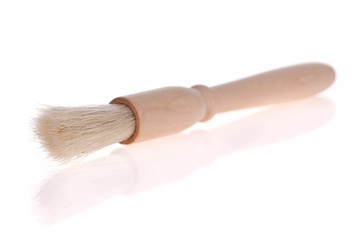 Pastry basting brush isolated on white background