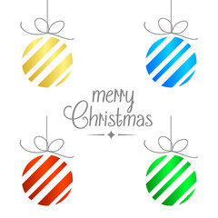 Merry Christmas vector background