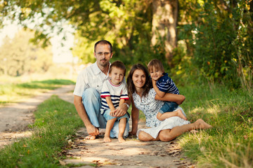 Fototapeta premium Family portrait