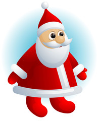 Santa. Vector.