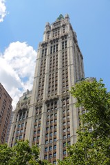 Fototapeta na wymiar New York City - famous old skyscraper