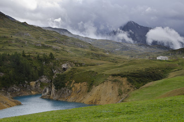 Fototapeta na wymiar Mountain landscape in France