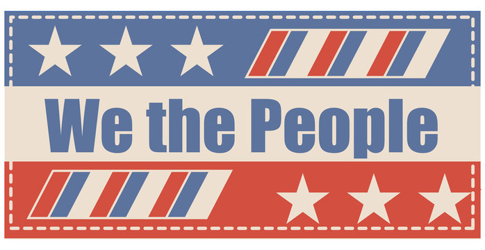 We the people vector
