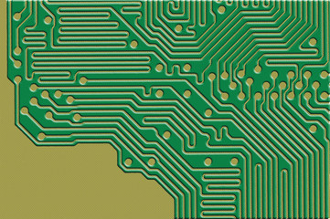 Circuit board background