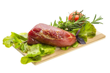 Smoked beef