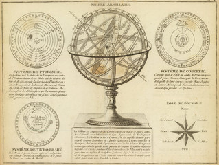 Astronomical chart © Sergey Kamshylin