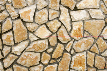 Obraz premium Background of wall with natural bricks