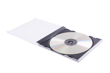 DVD case isolated on a white background.