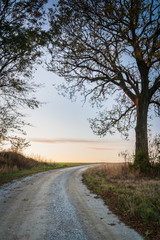 Fototapeta premium Road to the sunset