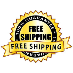 Free shipping label.