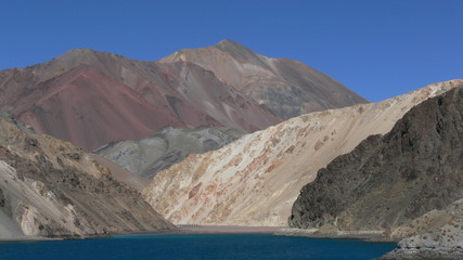 paysages de la Cordillère des Andes - Chili