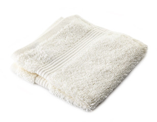 Fototapeta na wymiar white terry towel