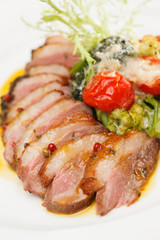 roasted pork with vegetables