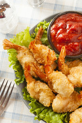 Fried Organic Coconut Shrimp