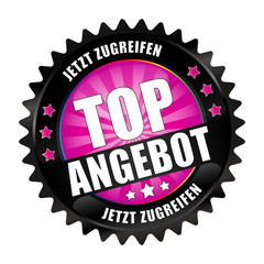Bügel Button Kranz Black Top Angebot