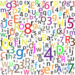 ABC Designed background.