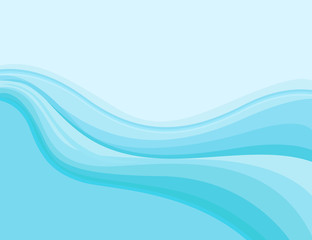 wavy - Cartoon Background Vector