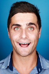 Fototapeta premium silly funny man